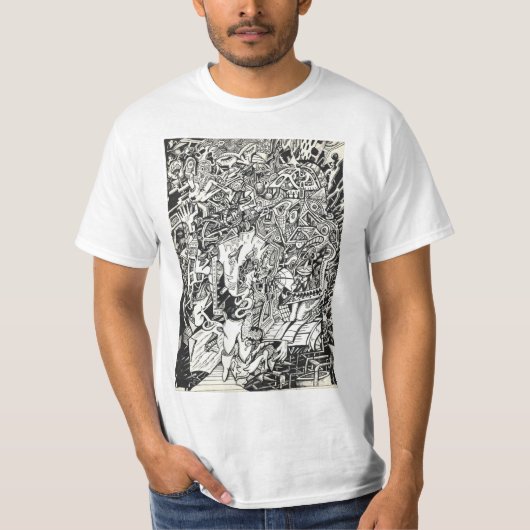 ブライアン・ベンソン著「こんにちは！」 Tシャツ (正面)