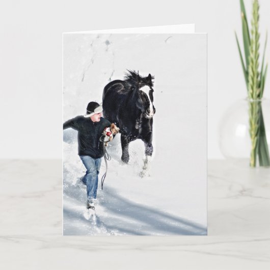 ブライアン、ルーシーおよびBrendaリーの冬休み シーズンカード (正面)