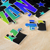 "ブライアン"名、おもしろい"ハッピーバースデー" ジグソーパズル (側面)