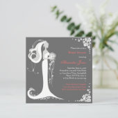 ブライエレガントドブライダルシャワーパーティー発表 招待状 (スタンド正面)