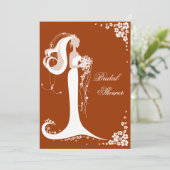 ブライエレガントドブライダルシャワーパーティー発表 招待状 (スタンド正面)