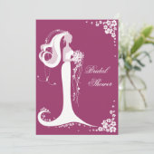 ブライエレガントドブライダルシャワーパーティー発表 招待状 (スタンド正面)