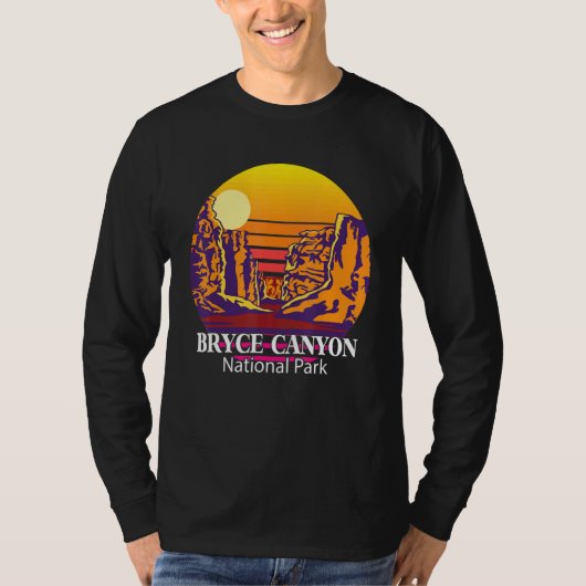 ブライスキャニオンのお土産 国立公園 ロックス ユタ カメラ Tシャツ (正面)
