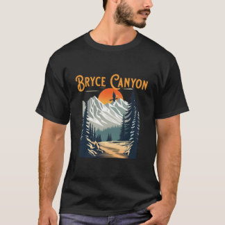 ブライスキャニオンのハイキング Tシャツ