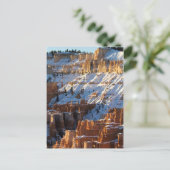 ブライスキャニオンクリスマスサンセットポイント シーズンポストカード (スタンド正面)