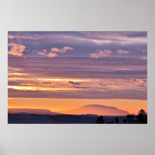 ブライスキャニオンサンライズ#1 ポスター (正面)