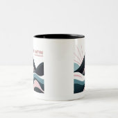 ブライスキャニオンナショナルパークカラーヒルズ ツートーンマグカップ (中央)