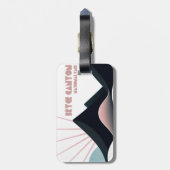 ブライスキャニオンナショナルパークカラーヒルズ ラゲッジタグ (裏面縦)