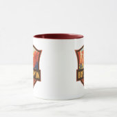 ブライスキャニオンナショナルパークトラベルアートヴィンテージ マグカップ (中央)