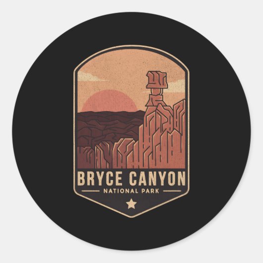ブライスキャニオンナショナルパークブライスキャニオン ラウンドシール (正面)
