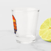 ブライスキャニオンナショナルパークユタインスピレーションポイント ショットグラス (右)