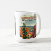 ブライスキャニオンナショナルパークユタホードオレトロ コーヒーマグカップ (正面右)
