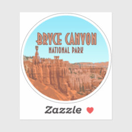 ブライスキャニオンナショナルパークユタヴィンテージ シール