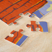 ブライスキャニオンナショナルパークユタヴィンテージ ジグソーパズル (側面)