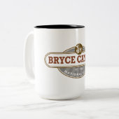 ブライスキャニオンナショナルパークユタ ツートーンマグカップ (正面左)