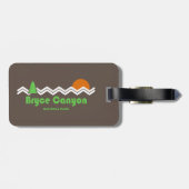 ブライスキャニオンナショナルパークレトロ ラゲッジタグ (裏面横)