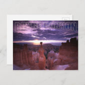 ブライスキャニオンユタナショナルパークトールのハンマー ポストカード (正面/裏面)