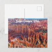 ブライスキャニオンユタホオドス ポストカード (正面/裏面)