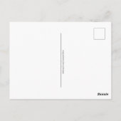 ブライスキャニオンユタ ポストカード (裏面)