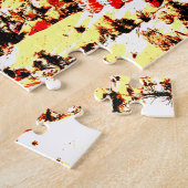 ブライスキャニオン事後円形劇場 ジグソーパズル (側面)