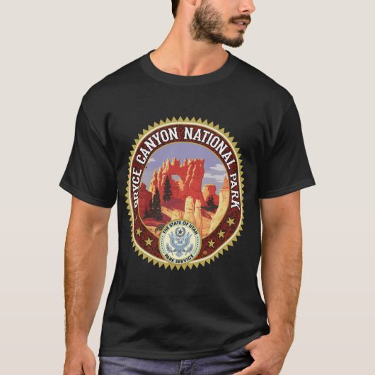 ブライスキャニオン国立公園の友達 Tシャツ (正面)