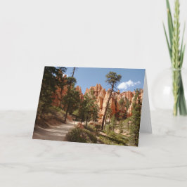 ブライスキャニオン国立公園トレイル ノートカード