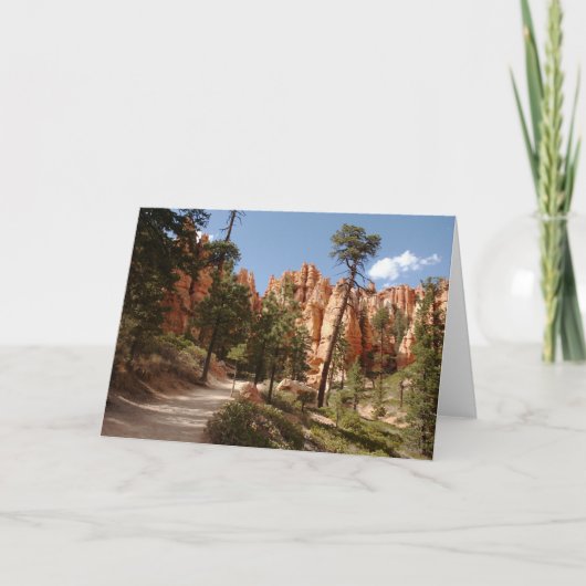 ブライスキャニオン国立公園トレイル ノートカード (正面)