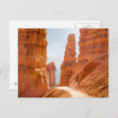ブライスキャニオン国立公園トレイル ポストカード (正面/裏面)