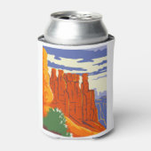 ブライスキャニオン国立公園ポーンソーガン高原 缶クーラー (缶正面)