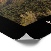 ブライスキャニオン国立公園ユタ州デザインポスター ポスター (角)