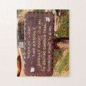 ブライスキャニオン国立公園ユタ。 ジグソーパズル (縦)