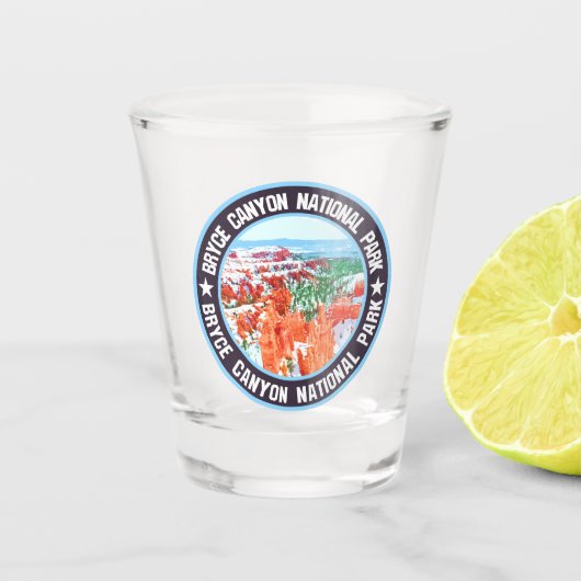 ブライスキャニオン国立公園 ショットグラス (正面)