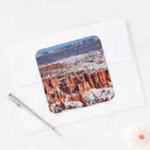 ブライスキャニオン国立公園 スクエアシール (封筒)