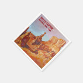 ブライスキャニオン国立公園 スタンダードカクテルナプキン (角)