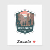 ブライスキャニオン国立公園 |ダイカットのシール シール (シート)