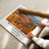 ブライスキャニオン国立公園 ユタ州 ポスター, 水彩画 ポスター