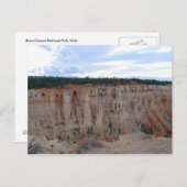 ブライスキャニオン国立公園，ユタ州，葉書 ポストカード (正面/裏面)