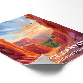 ブライスキャニオン国立公園 | ユタ旅行 ポスター (角)