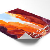 ブライスキャニオン国立公園 | ユタ旅行 ポスター (角)