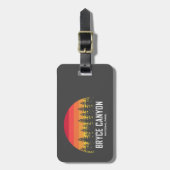 ブライスキャニオン国立公園 ラゲッジタグ (正面縦)