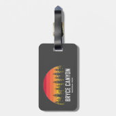 ブライスキャニオン国立公園 ラゲッジタグ (裏面縦)