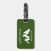 ブライスキャニオン国立公園 ラゲッジタグ (裏面縦)