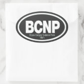 ブライスキャニオン国立公園 楕円形シール (バッグ)