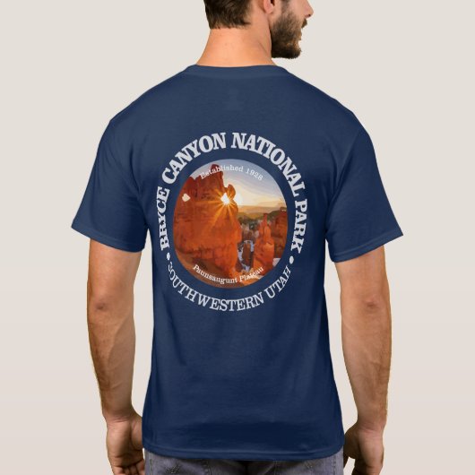 ブライスキャニオン国立公園 Tシャツ (裏面)