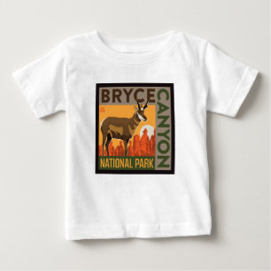 ブライスキャニオン国立公園 Utah ベビーTシャツ
