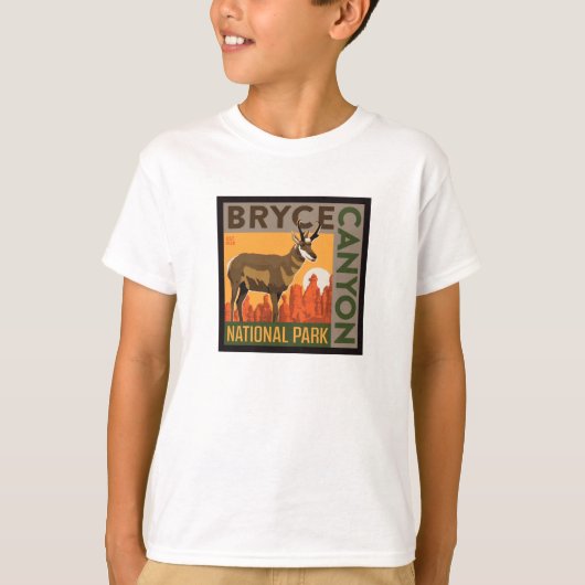 ブライスキャニオン国立公園 | Utah Tシャツ (正面)