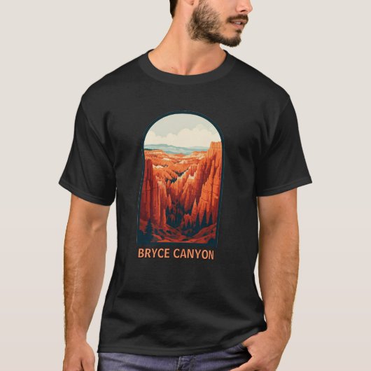 ブライスキャニオン国立公園Tシャツ Tシャツ (正面)