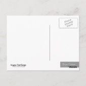 ブライスキャニオン旅行はがき ポストカード (裏面)