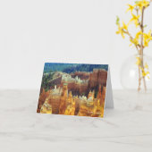 ブライスキャニオン カード (黄色い花)