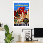 ブライスキャニオン ポスター (ホームオフィス)